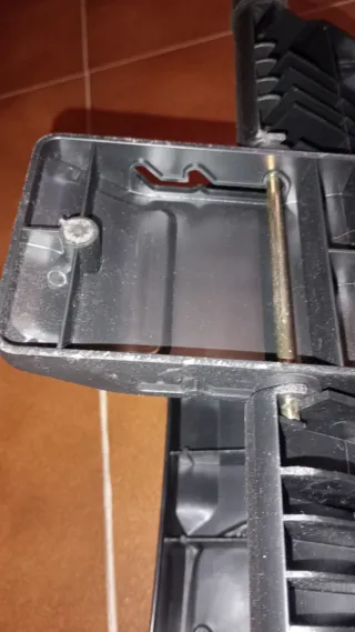 Reposapiés ergonómico negro