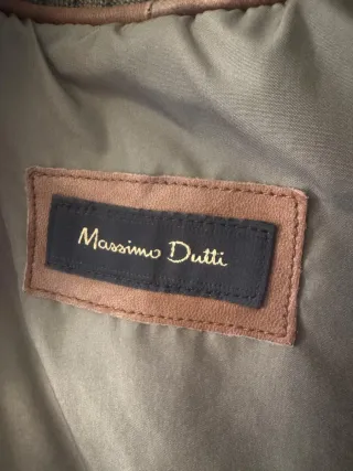 Chaleco Massimo Dutti acolchado verde