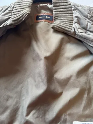 Chaleco Massimo Dutti acolchado verde