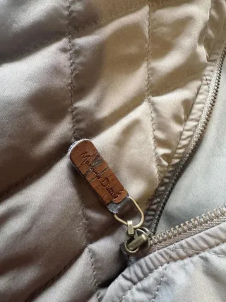 Chaleco Massimo Dutti acolchado verde