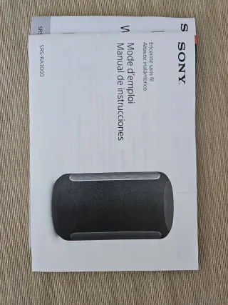 Altavoz Sony srs ra 3000