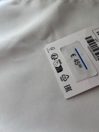 Borsa a tracolla Zara uomo nuova con cartellino