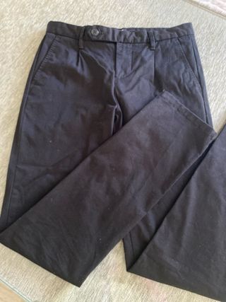 Pantalón vestir chico negro talla 36