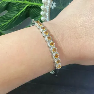 Pulsera Citrino natural