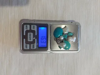 Ciondolo Argento Perle e Turchese