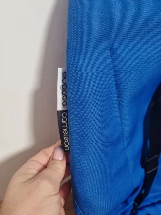 Funda Silla Bugaboo Camaleon Azul y gris con arnés