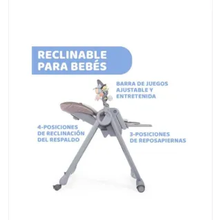 Trona/hamaca Chicco evolutiva y plegable