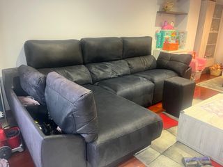 Sofá Eléctrico Negro