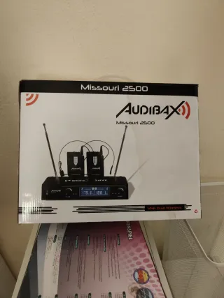 Audibax Missouri 2500 Micrófonos VHF