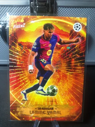 Lamine Yamal Topps #GF-4 Golden Future nuevo.