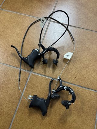 Conjunto Frenos Bicicleta Carretera Antigua