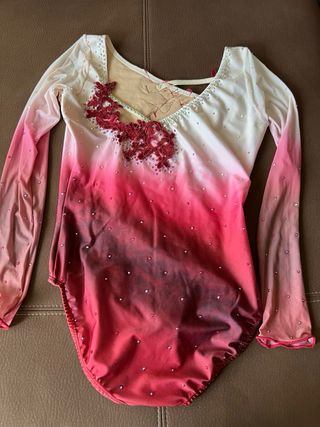 Maillot patinaje artístico.Talla 6. Santos Salgado