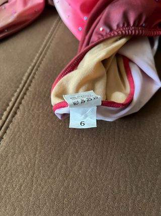 Maillot patinaje artístico.Talla 6. Santos Salgado