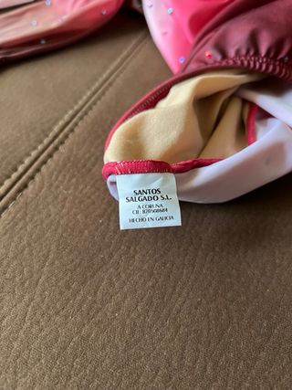 Maillot patinaje artístico.Talla 6. Santos Salgado