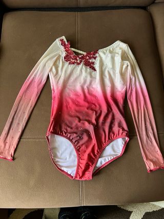 Maillot patinaje artístico.Talla 6. Santos Salgado