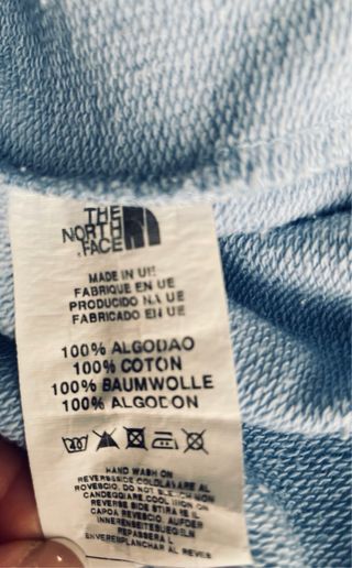 Sudadera The North Face Azul Cielo