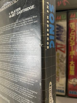 Sonic Mega Drive 16-Bit Cartucho Sega