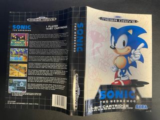 Sonic Mega Drive 16-Bit Cartucho Sega
