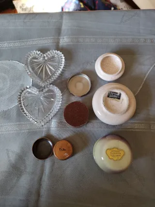 Lote 5 Cajas Joyero/Pastillero