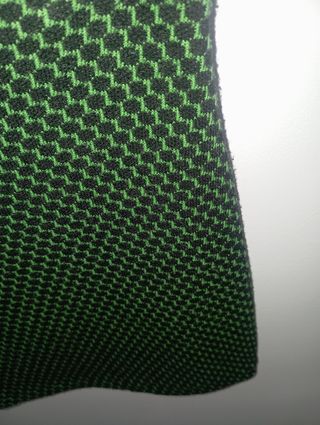 Minifalda Zara Verde y Negra Talla S