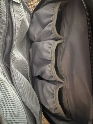 Mochila para bebe con cambiador y chupetero