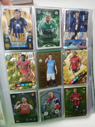 Lote de cromos fútbol Topps Champions League