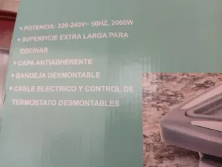 Plancha Eléctrica AIRNOVA
