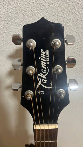 Guitarra Electroacústica Takamine G Negra + Funda