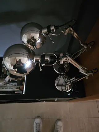 2 Lámparas de escritorio. Conjunto