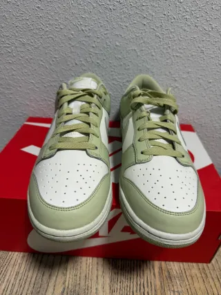 Nike Dunk Retro Low Talla 44 Verde Oliva/Blanco