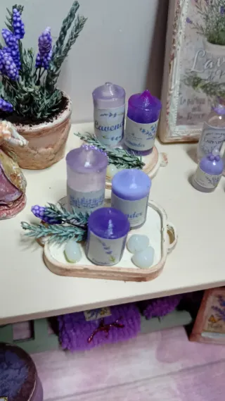 Vassoio decorativo casa delle bambole