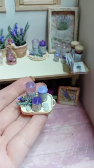 Vassoio decorativo casa delle bambole