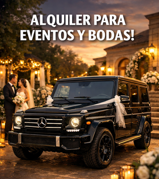 Mercedes-Benz Clase G – Alquiler para Bodas