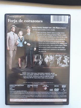 DVD Forja de Corazones - John Wayne