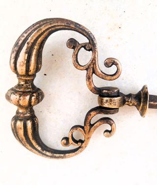 Tiradores de bronce antiguos