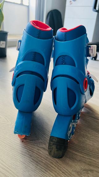 Patines Oxelo Ajustables Talla 30-32 Azul