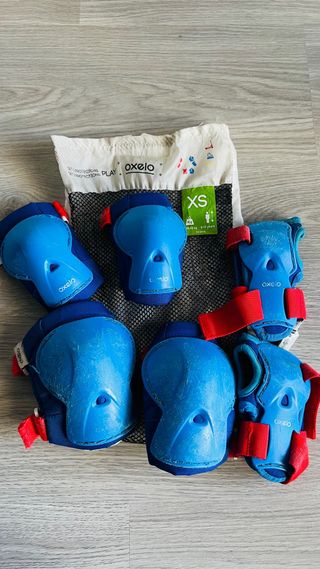 Patines Oxelo Ajustables Talla 30-32 Azul