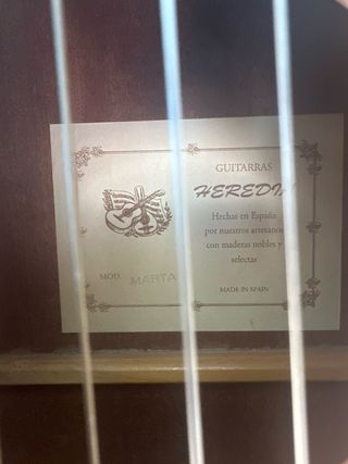 Guitarra Española Clásica Heredia
