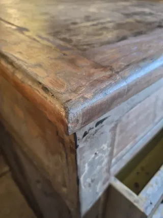 Cajonera madera y metal