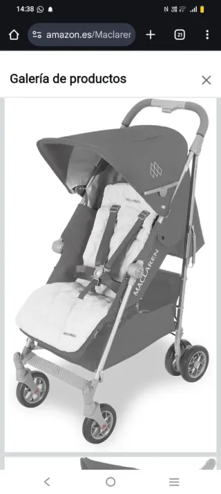 Silla de paseo McLaren Techno XLR