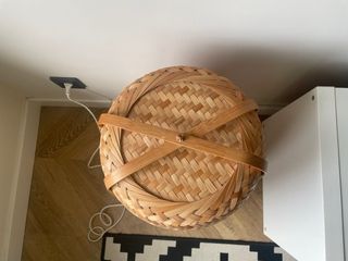 Lámpara de pie bambú Knixhult