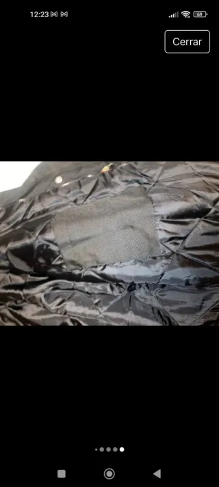 Chaquetón Lamborghini Talla XXL Negro