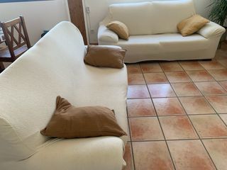 Sofá 2+3 plazas tela