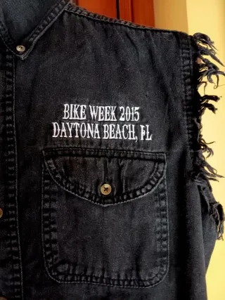 Camisa motera sin mangas Bike Week 2015