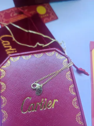 Collar Cartier color Oro y Plata