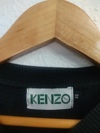 Sudadera Kenzo Negra con Tigre