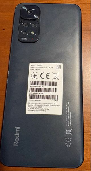 Xiaomi Redmi Note 11 Pro 4G 128GB Gris