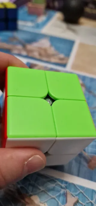 Cubo Rubik 2x2 Stickerless Speedcubing