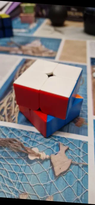 Cubo Rubik 2x2 Stickerless Speedcubing