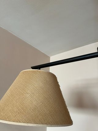 Lámpara de techo rústica